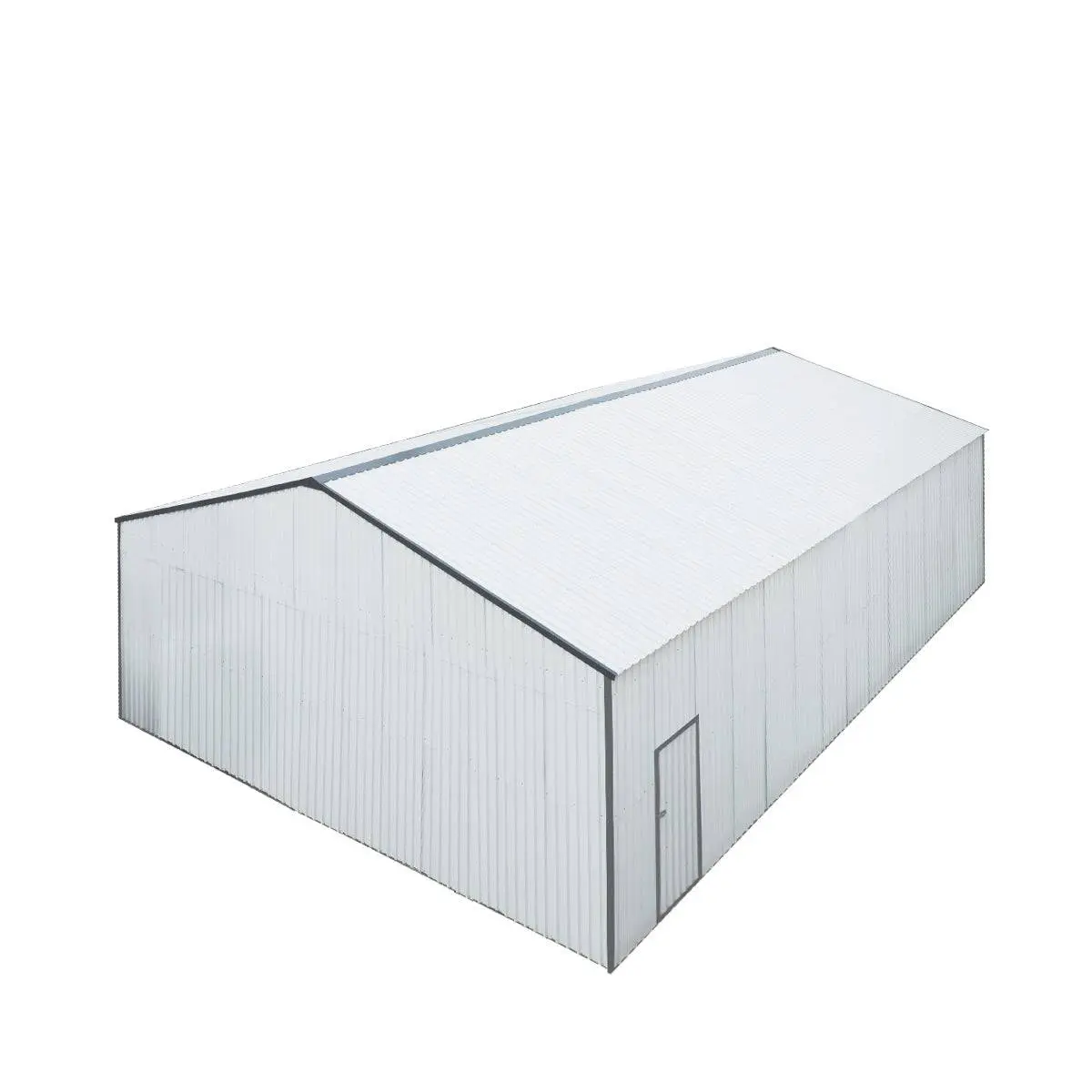 30' x 40' Metal Garage Shed, 11' High Double Front Doors, 17' Peak, 1260 Sq-Ft TMG-MS3040 - Image 20