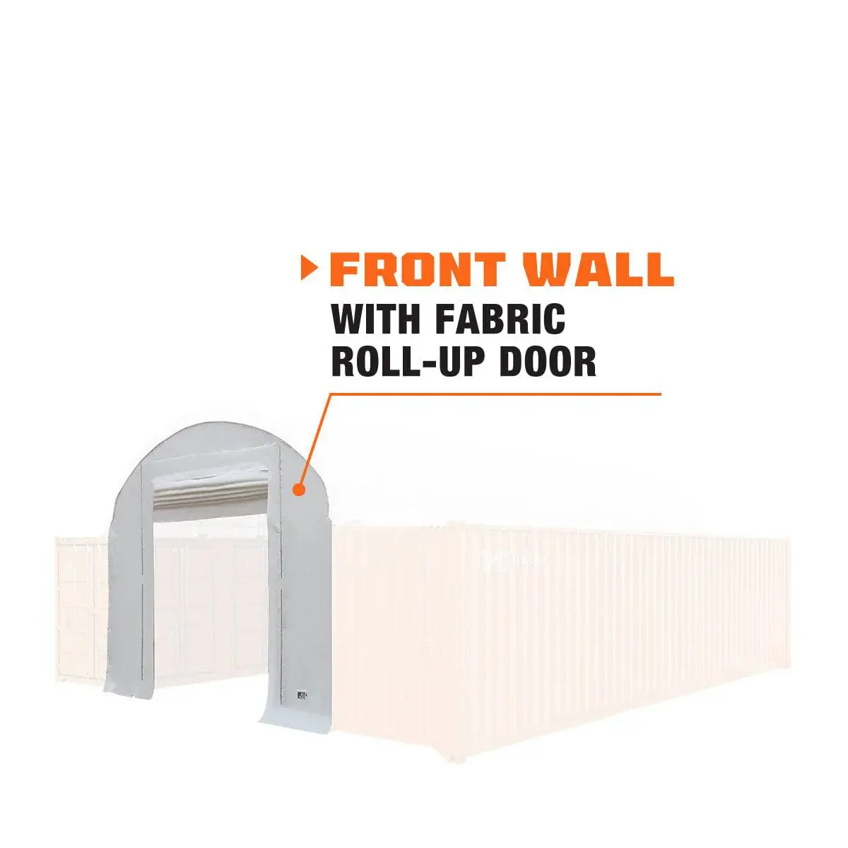 Front End Wall Kit for TMG-DT2041CV Shelters (9'6") – TMG-DT20FW9V - Image 2