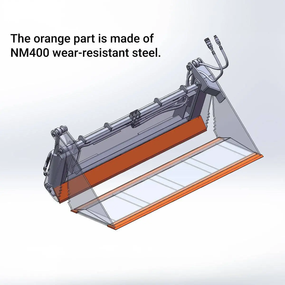 Skid Steer 4-in-1 Bucket, 30" Maximum Opening, 1545 Lb Load Capacity, TMG-SBF72 - Image 10