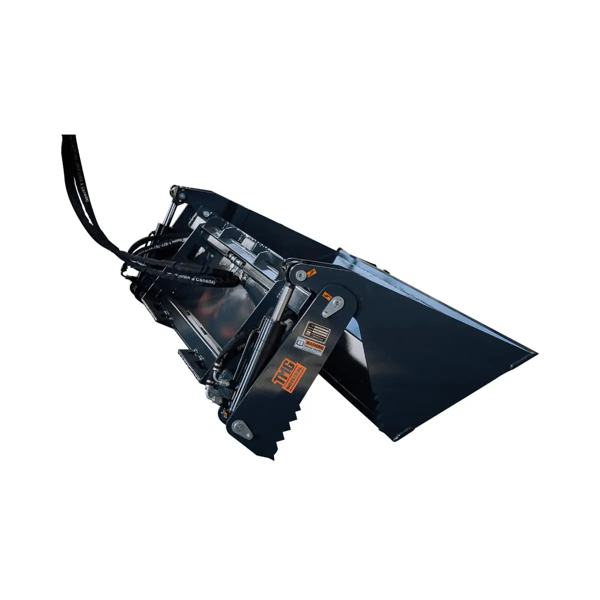 Skid Steer 4-in-1 Bucket, 30" Maximum Opening, 1545 Lb Load Capacity, TMG-SBF72 - Image 6