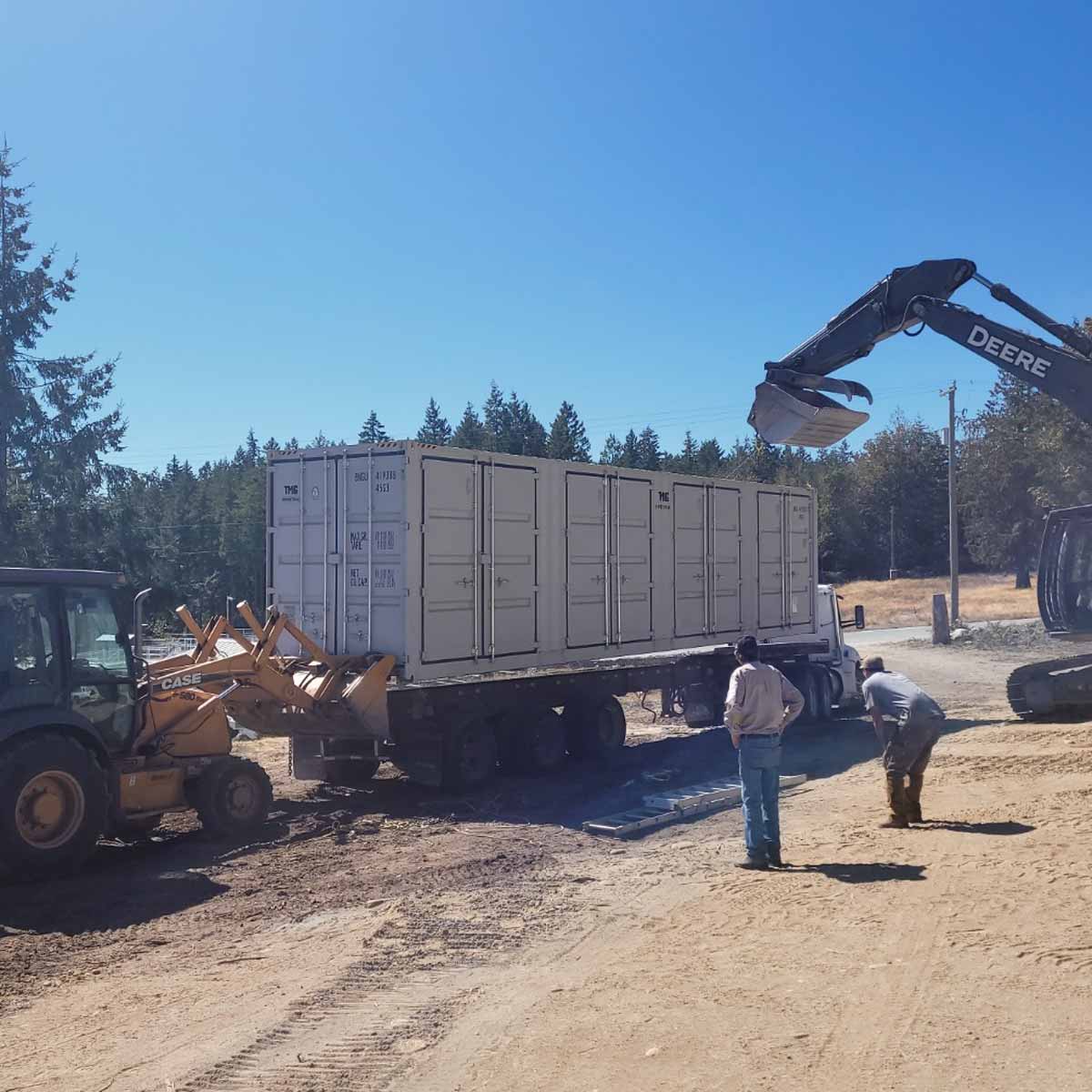 40-Foot High Cube Shipping Container with 4 Side Doors – One-Way Use Sea Can TMG-SC40S - Image 3