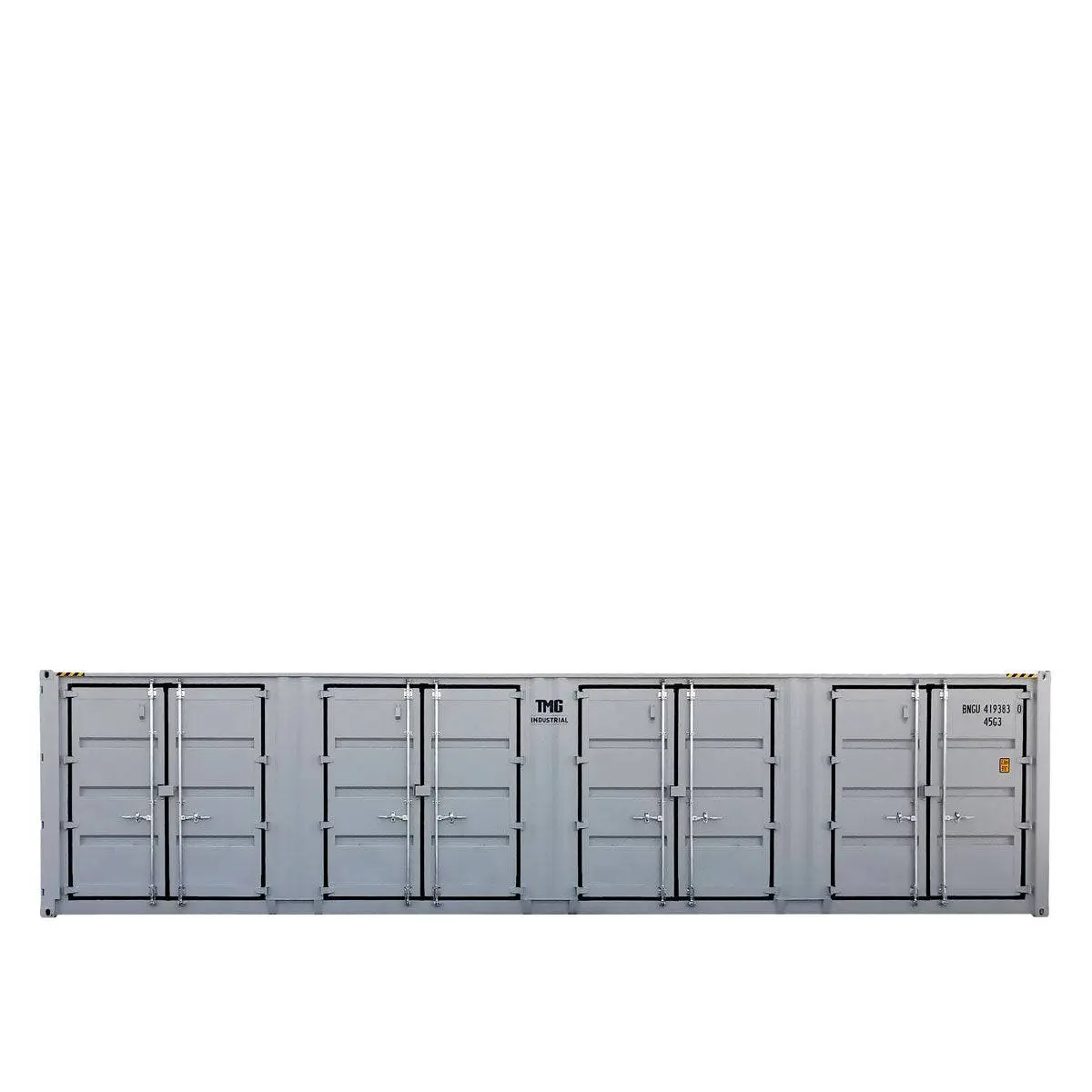40-Foot High Cube Shipping Container with 4 Side Doors – One-Way Use Sea Can TMG-SC40S - Image 4