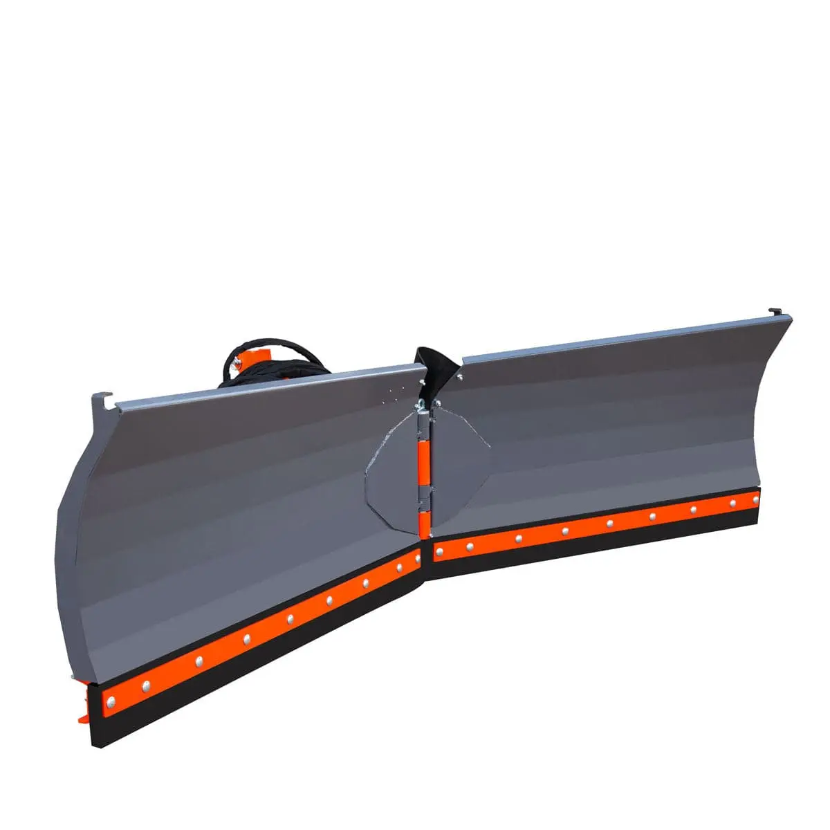 10' U/V Angle Blade Snowplow, Reversible Rubber Edges, 6 Positions, Category 1 & 2 Hookups, 3-Point Hitch, 40-90 HP Tractors, TMG-SP10V - Image 7