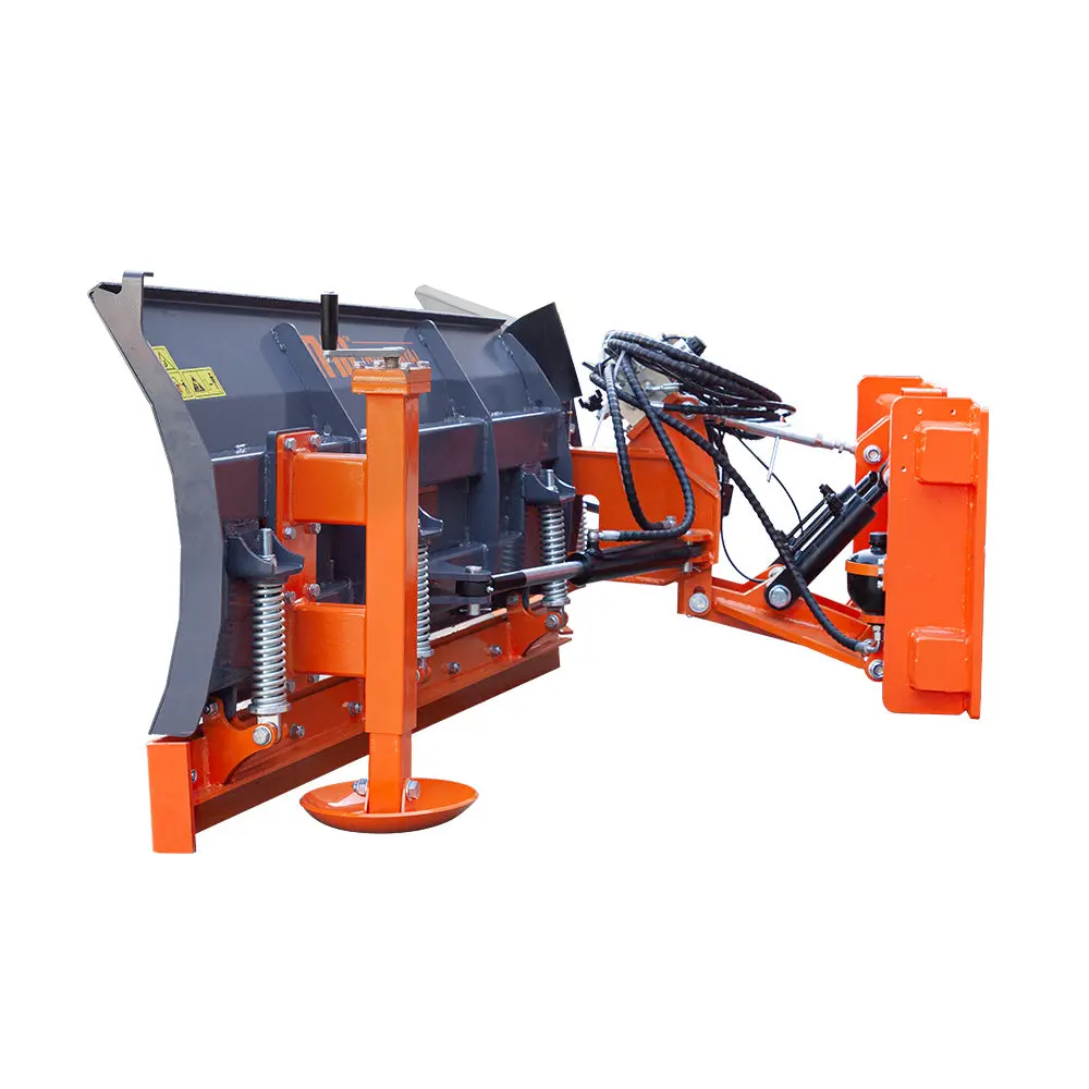 10' U/V Angle Blade Snowplow, Metal Edges, 6 Positions, Accumulator & Solenoid Valve, 40-90 HP Tractors, TMG-SP10X - Image 7